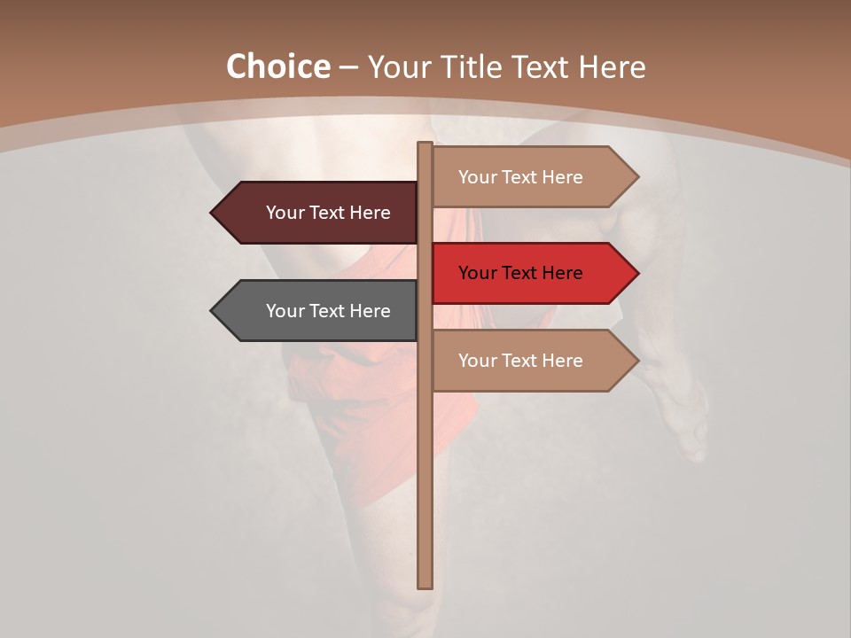 Muay Thai Fighter PowerPoint Template