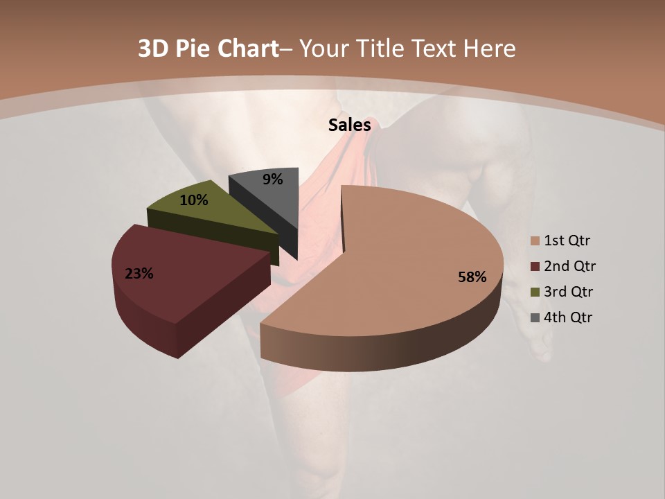 Muay Thai Fighter PowerPoint Template
