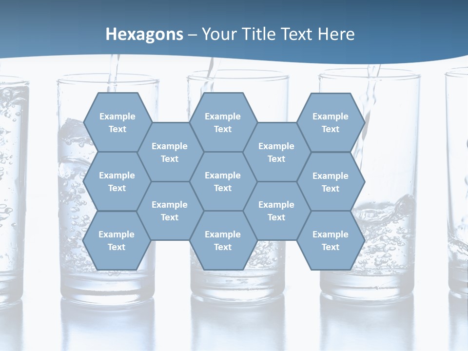 Glasses Of Water PowerPoint Template