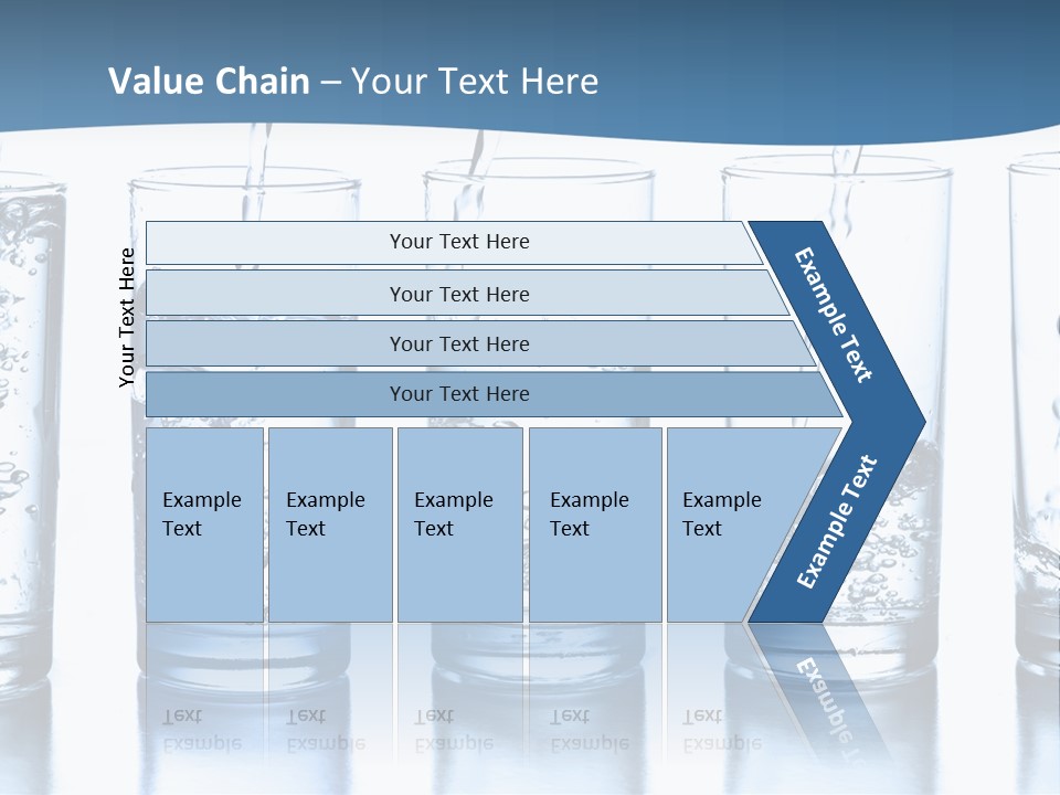 Glasses Of Water PowerPoint Template