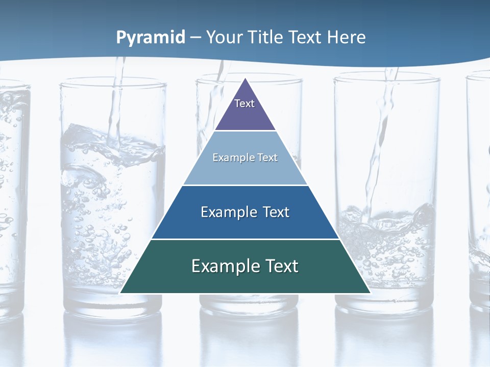 Glasses Of Water PowerPoint Template