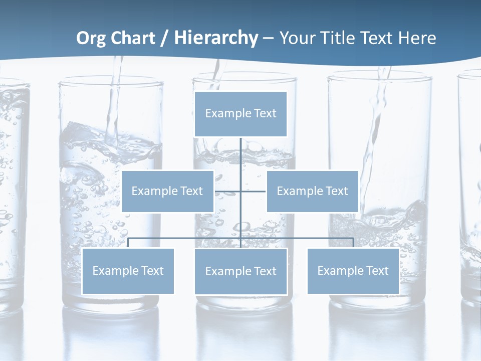 Glasses Of Water PowerPoint Template