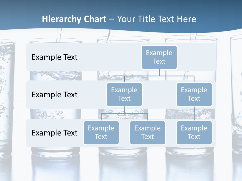 Glasses Of Water PowerPoint Template