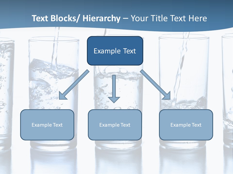 Glasses Of Water PowerPoint Template
