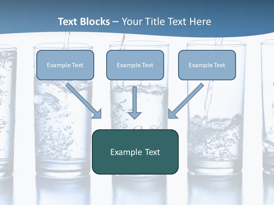Glasses Of Water PowerPoint Template