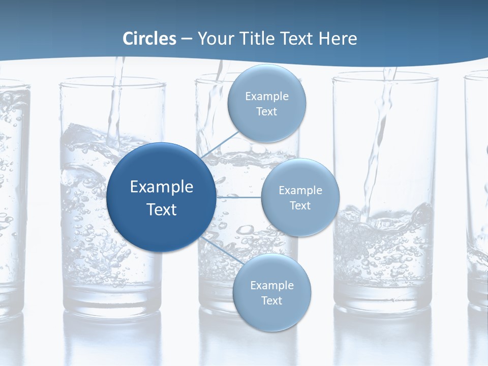 Glasses Of Water PowerPoint Template