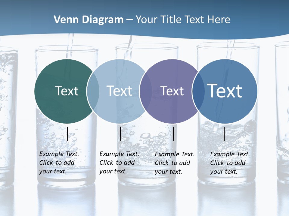 Glasses Of Water PowerPoint Template