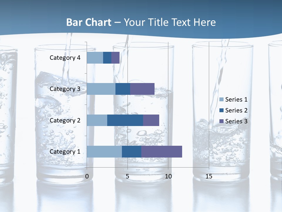 Glasses Of Water PowerPoint Template