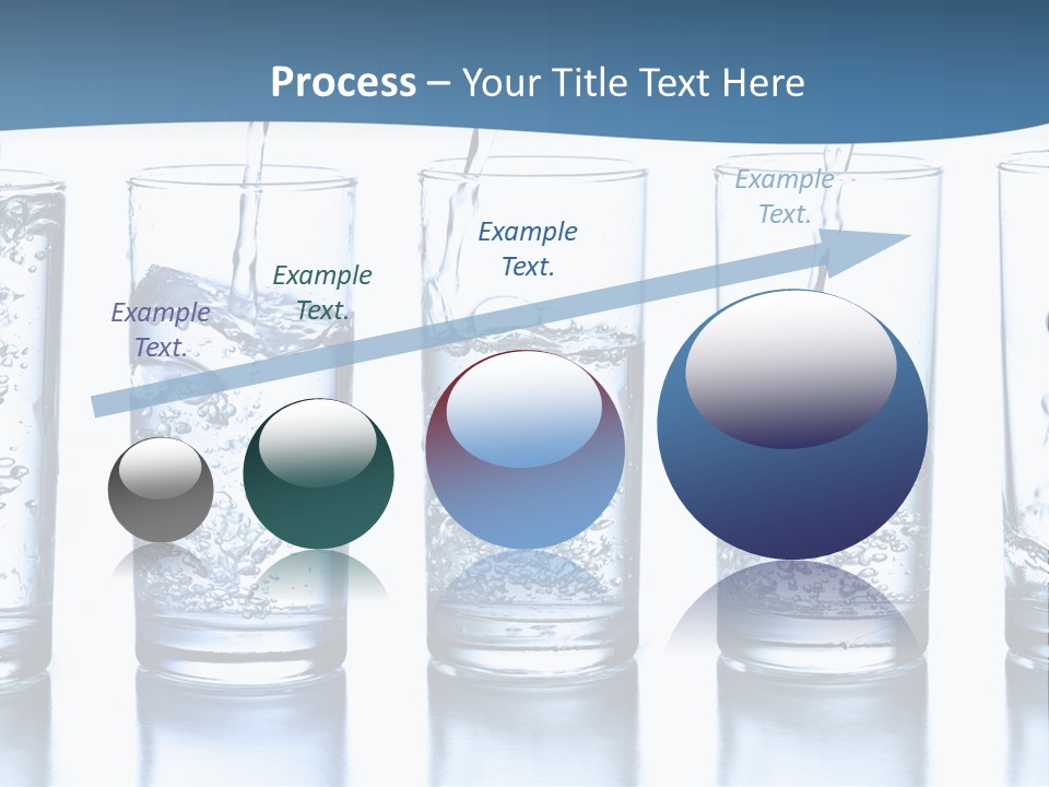 Glasses Of Water PowerPoint Template