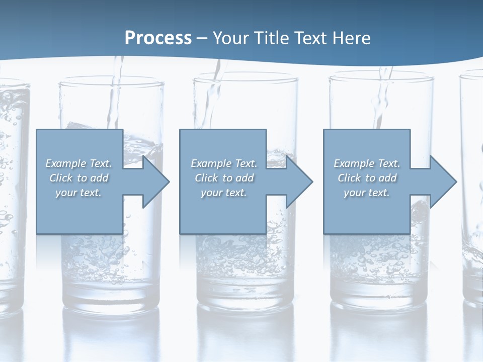 Glasses Of Water PowerPoint Template