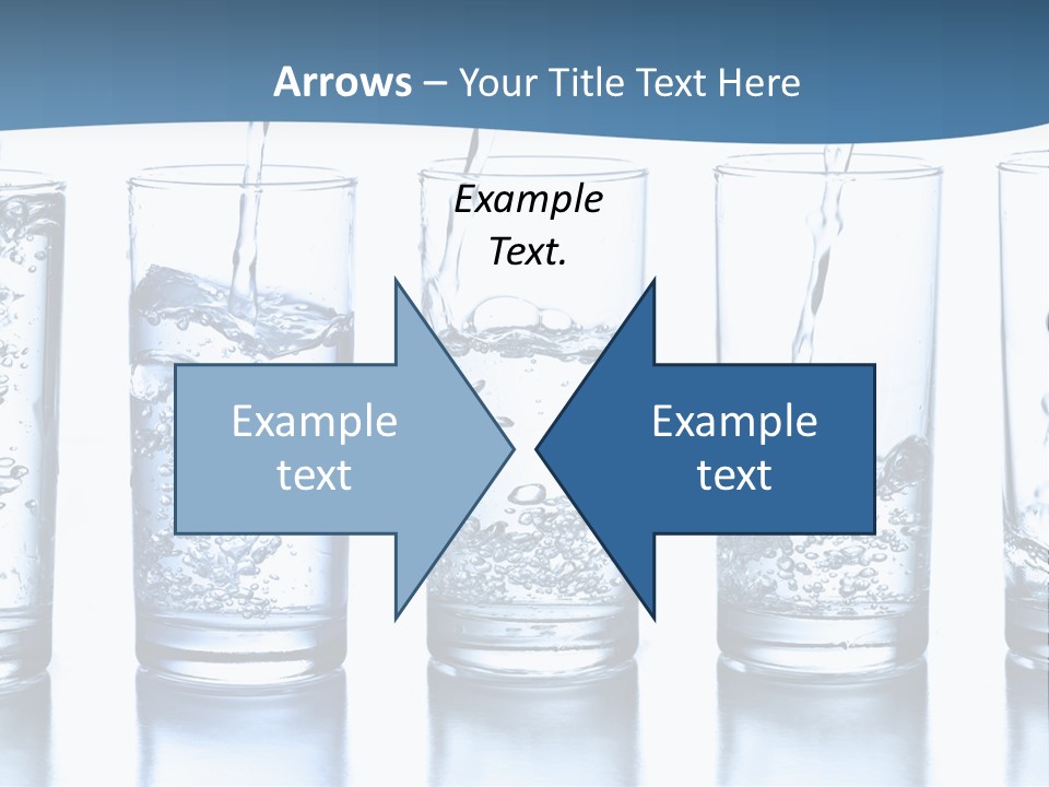 Glasses Of Water PowerPoint Template