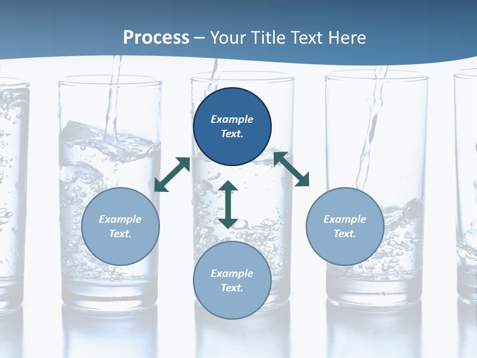 Glasses Of Water PowerPoint Template