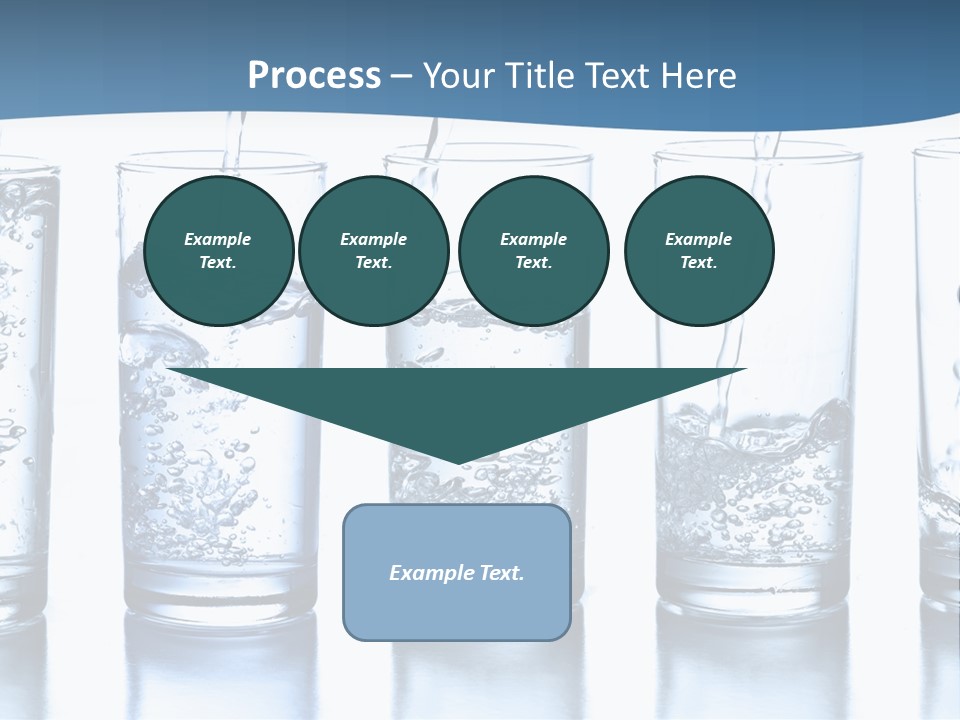 Glasses Of Water PowerPoint Template