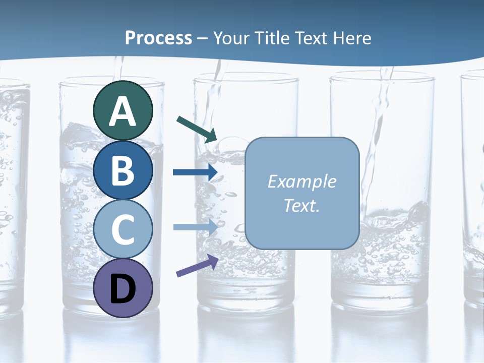 Glasses Of Water PowerPoint Template