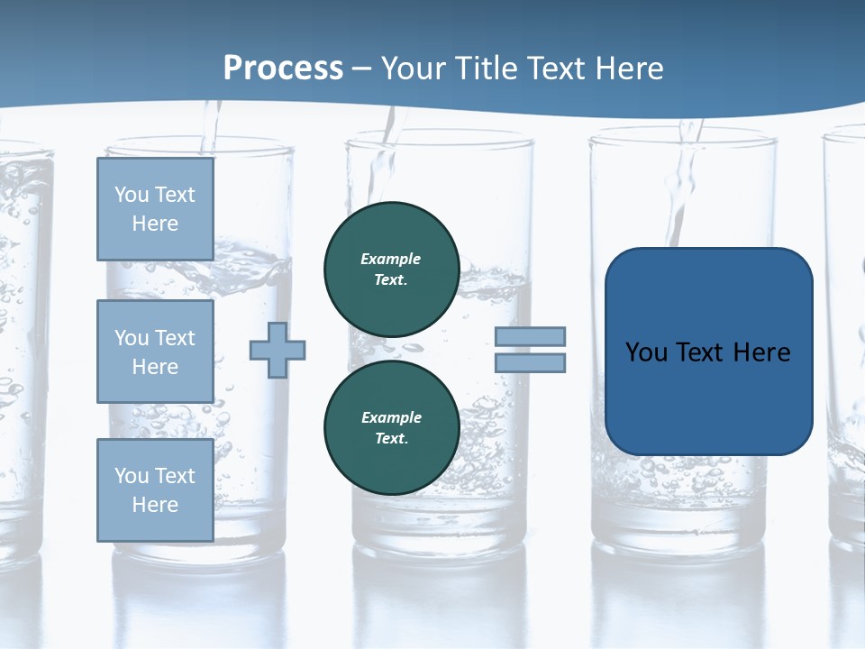 Glasses Of Water PowerPoint Template