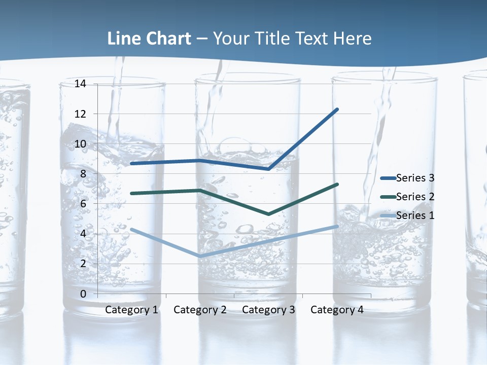 Glasses Of Water PowerPoint Template