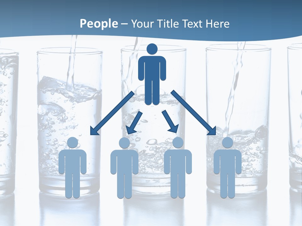 Glasses Of Water PowerPoint Template