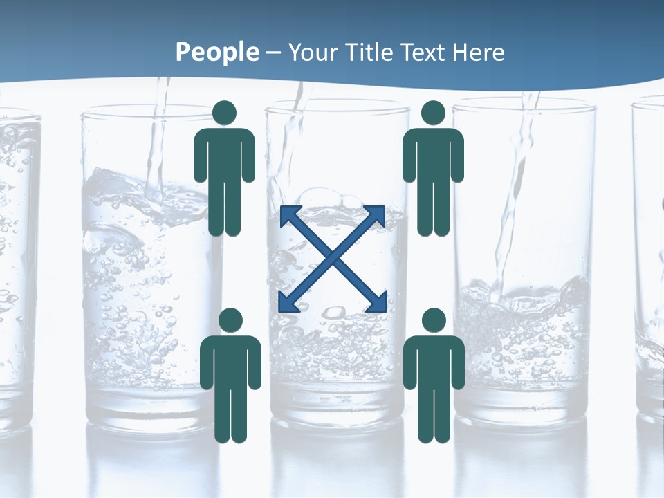Glasses Of Water PowerPoint Template