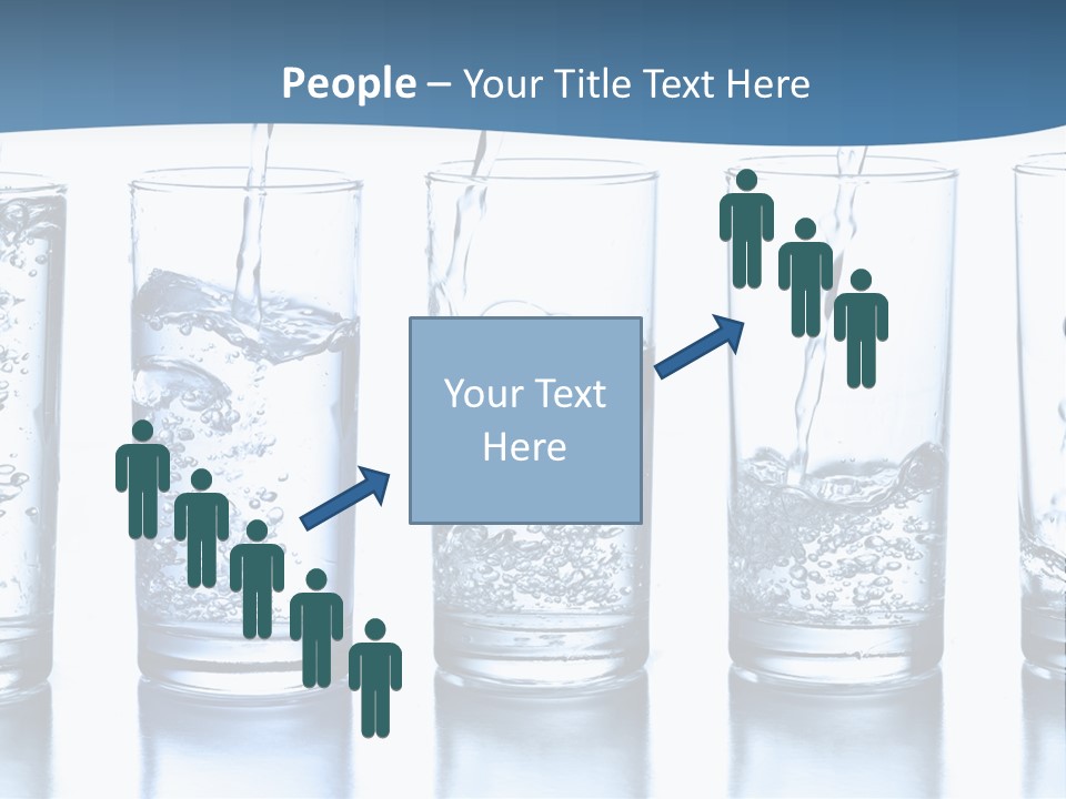 Glasses Of Water PowerPoint Template