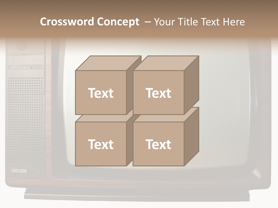 Vintage Tv PowerPoint Template