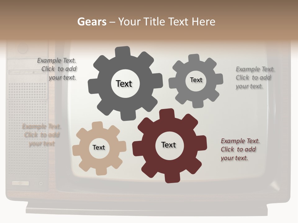 Vintage Tv PowerPoint Template