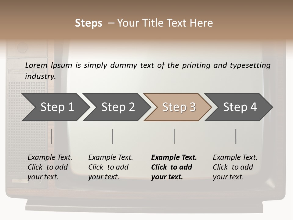 Vintage Tv PowerPoint Template