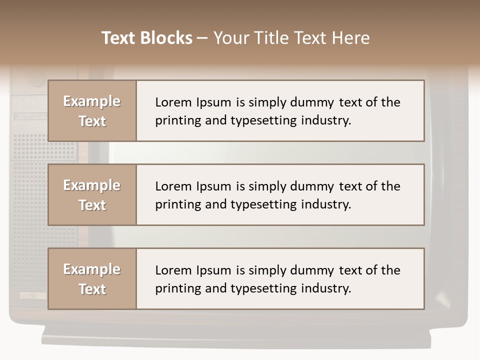 Vintage Tv PowerPoint Template