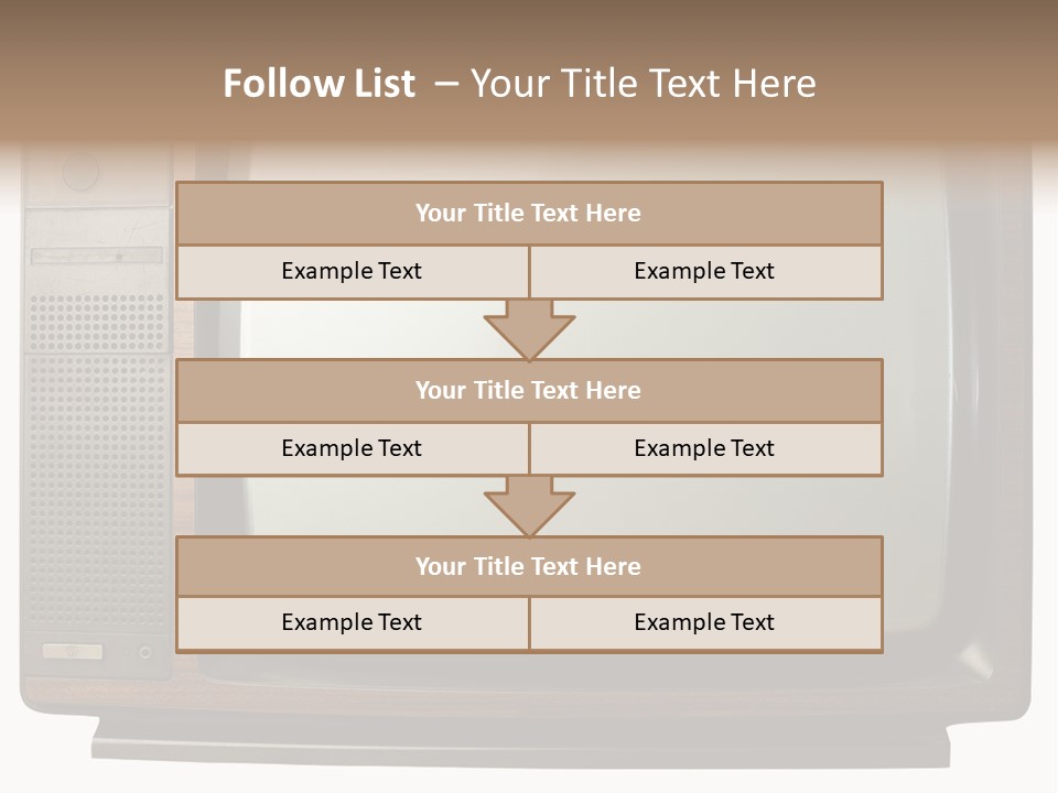 Vintage Tv PowerPoint Template