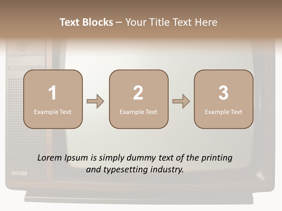 Vintage Tv PowerPoint Template