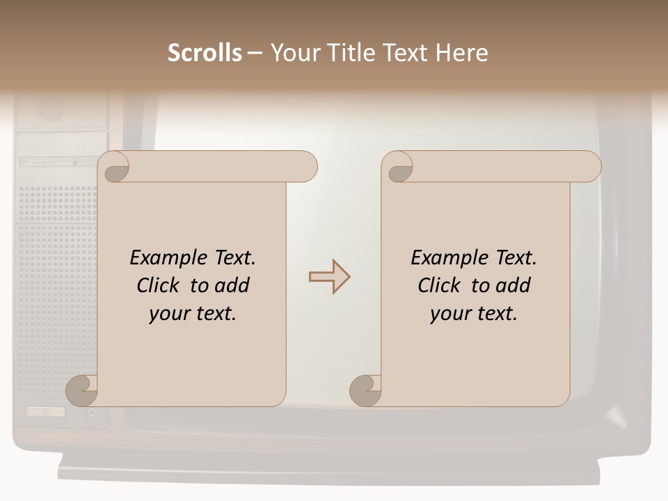 Vintage Tv PowerPoint Template