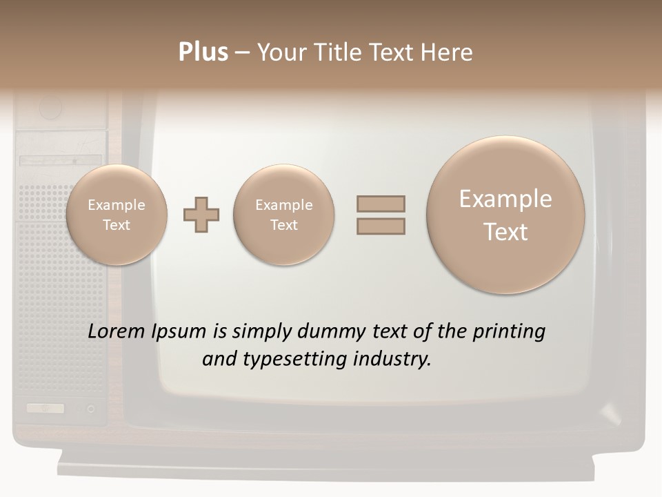 Vintage Tv PowerPoint Template