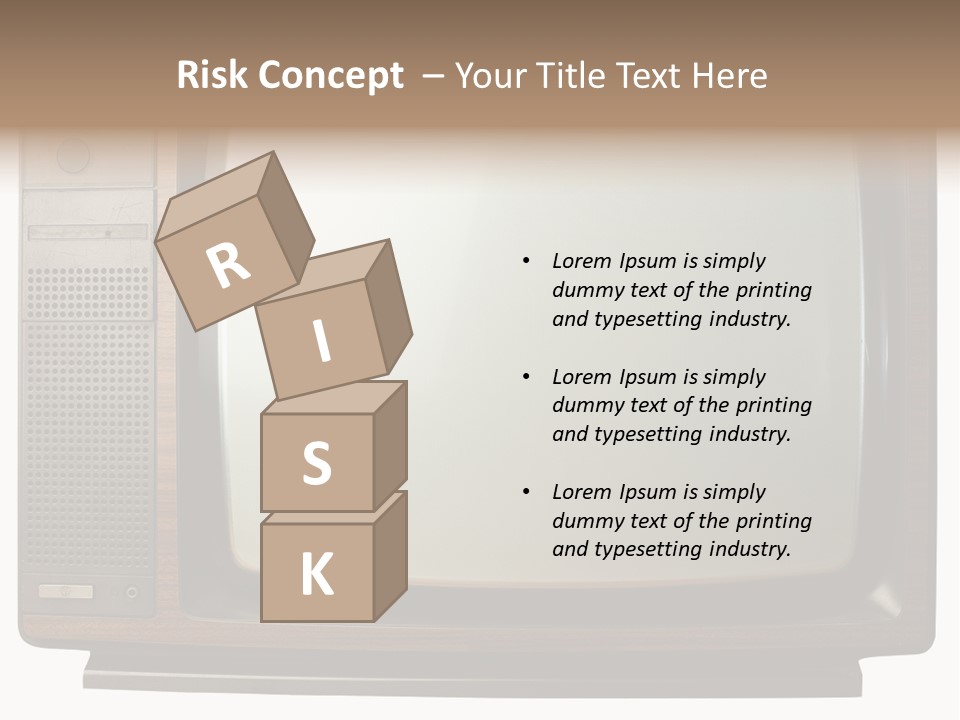 Vintage Tv PowerPoint Template