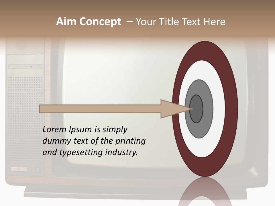 Vintage Tv PowerPoint Template