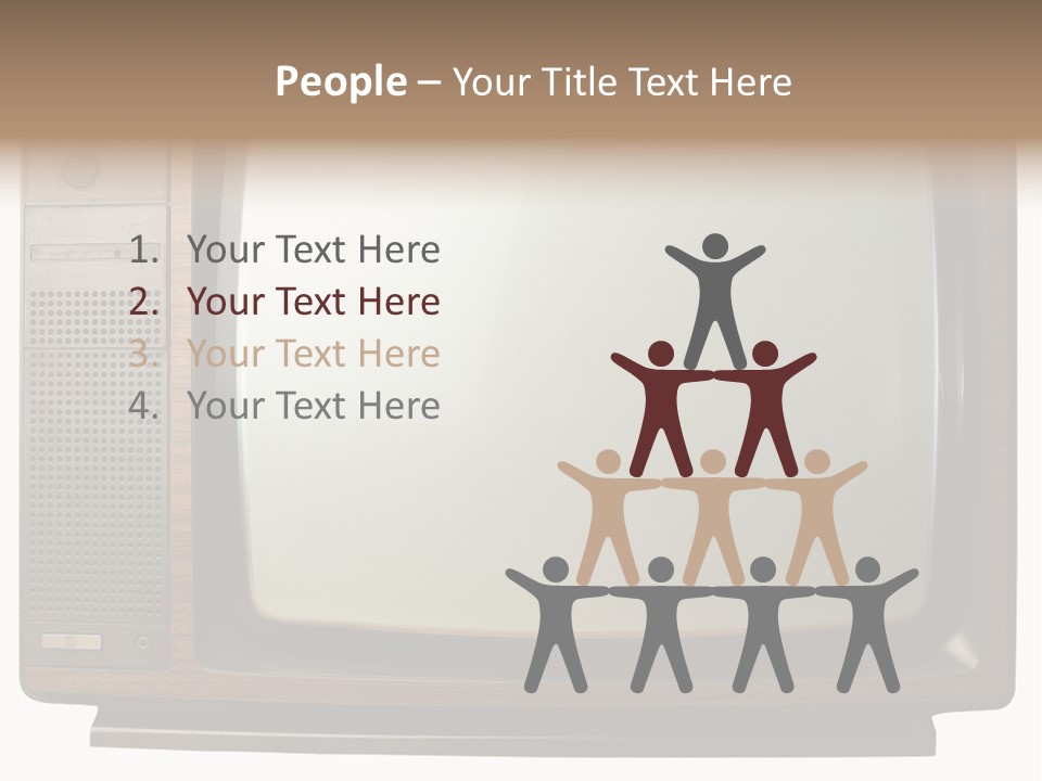 Vintage Tv PowerPoint Template