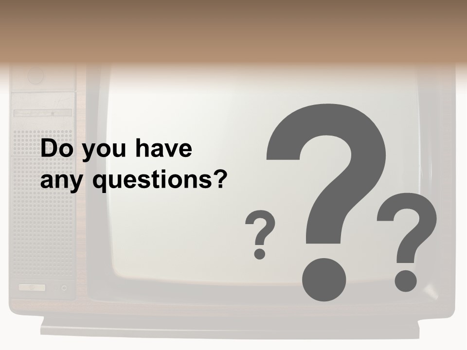 Vintage Tv PowerPoint Template