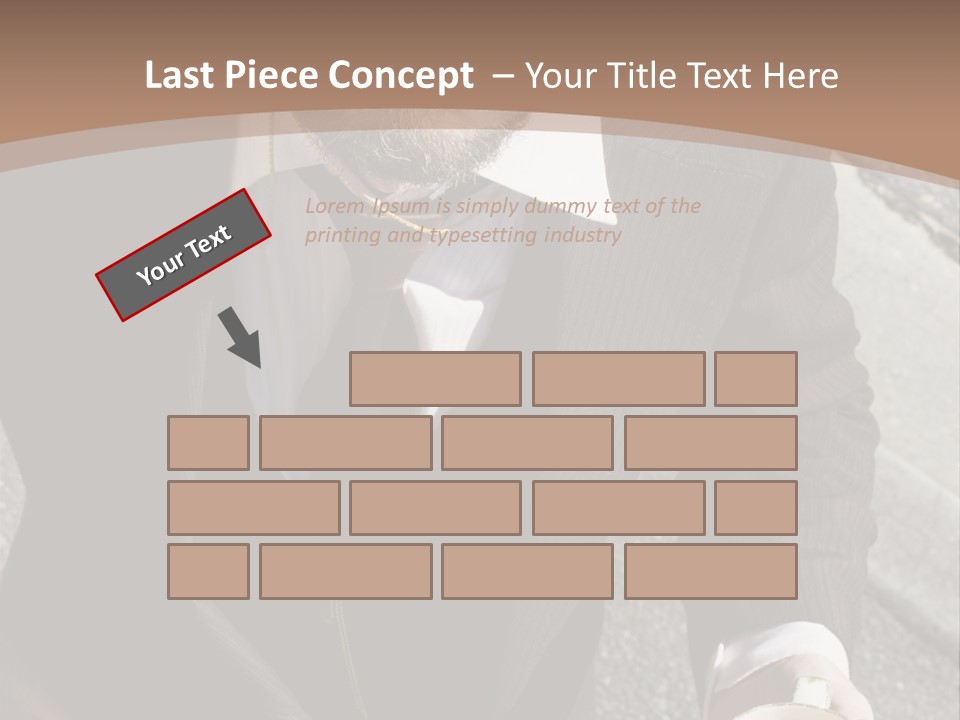 Irritate Floats Suit PowerPoint Template
