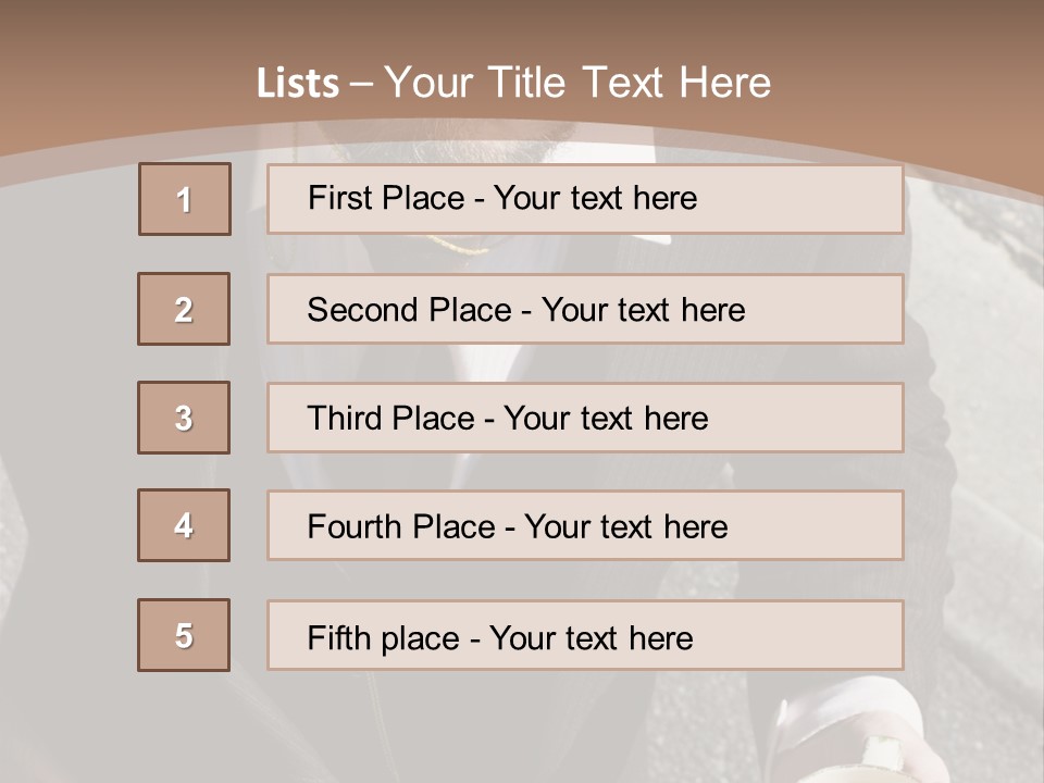Irritate Floats Suit PowerPoint Template