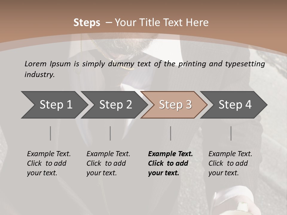 Irritate Floats Suit PowerPoint Template