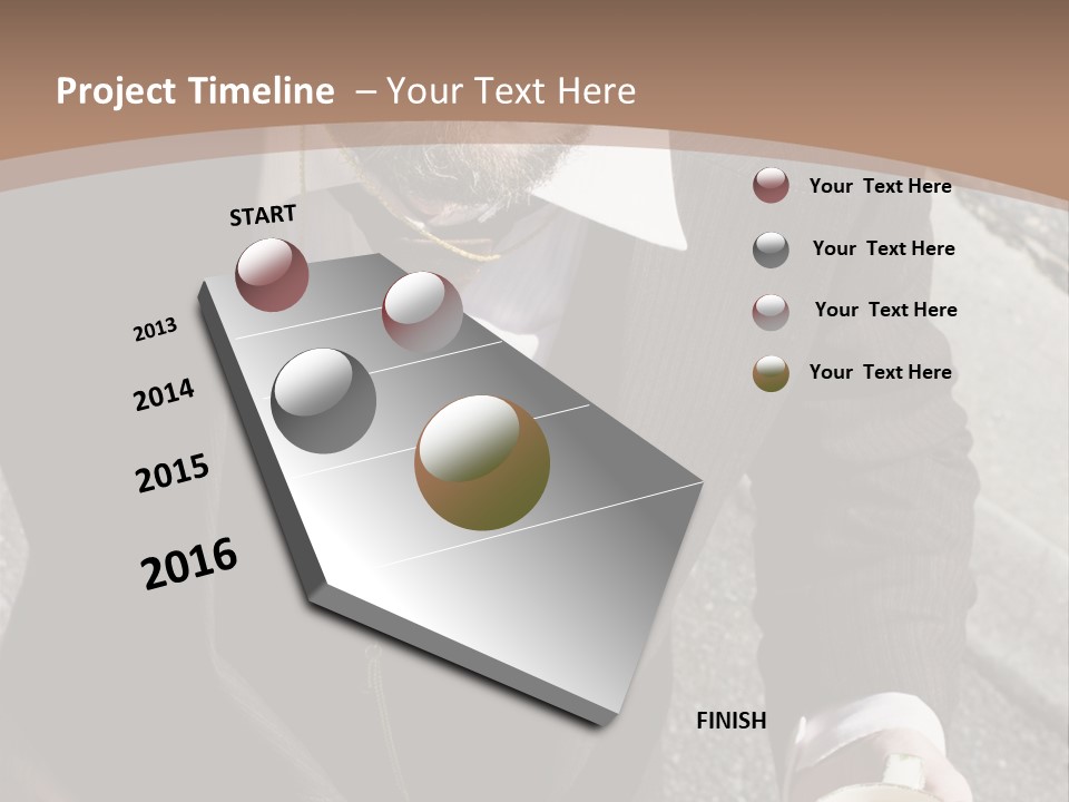 Irritate Floats Suit PowerPoint Template