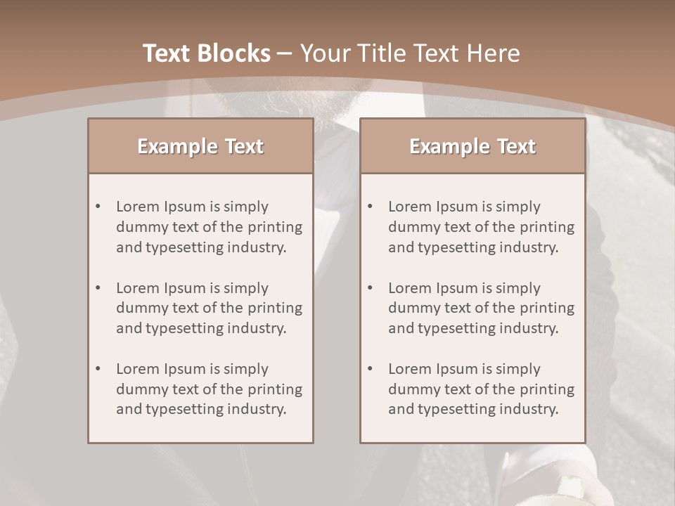Irritate Floats Suit PowerPoint Template