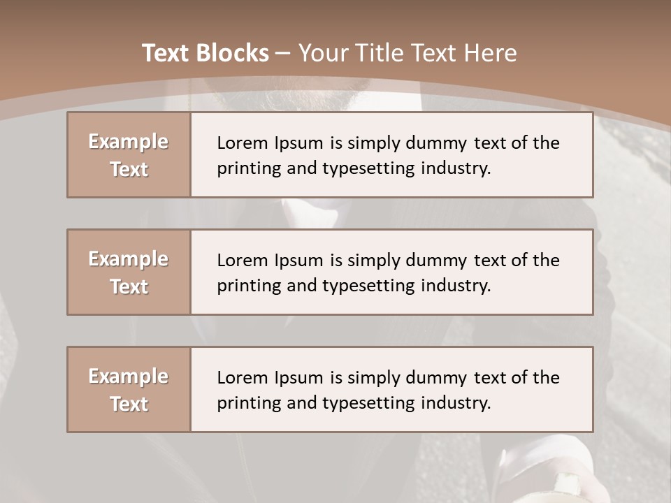 Irritate Floats Suit PowerPoint Template