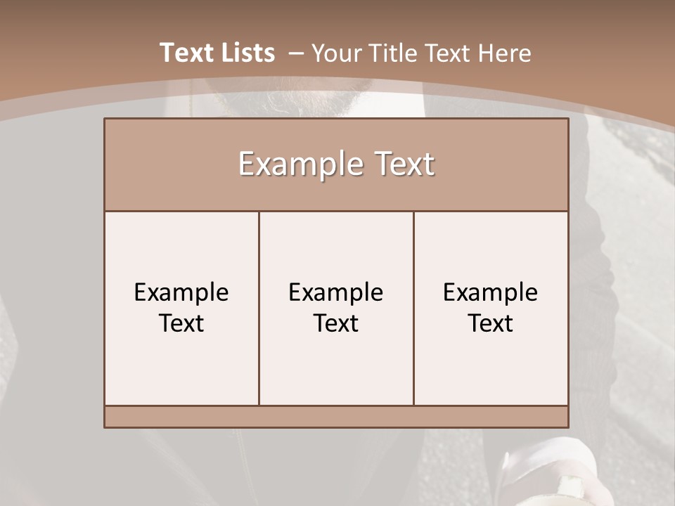 Irritate Floats Suit PowerPoint Template