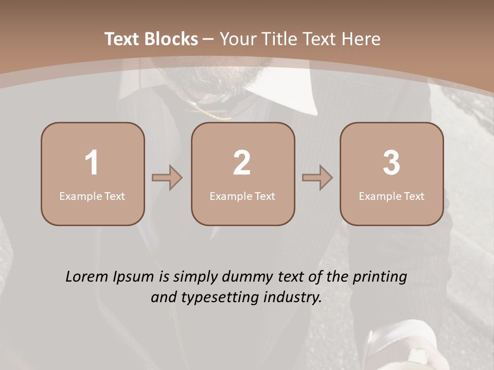 Irritate Floats Suit PowerPoint Template