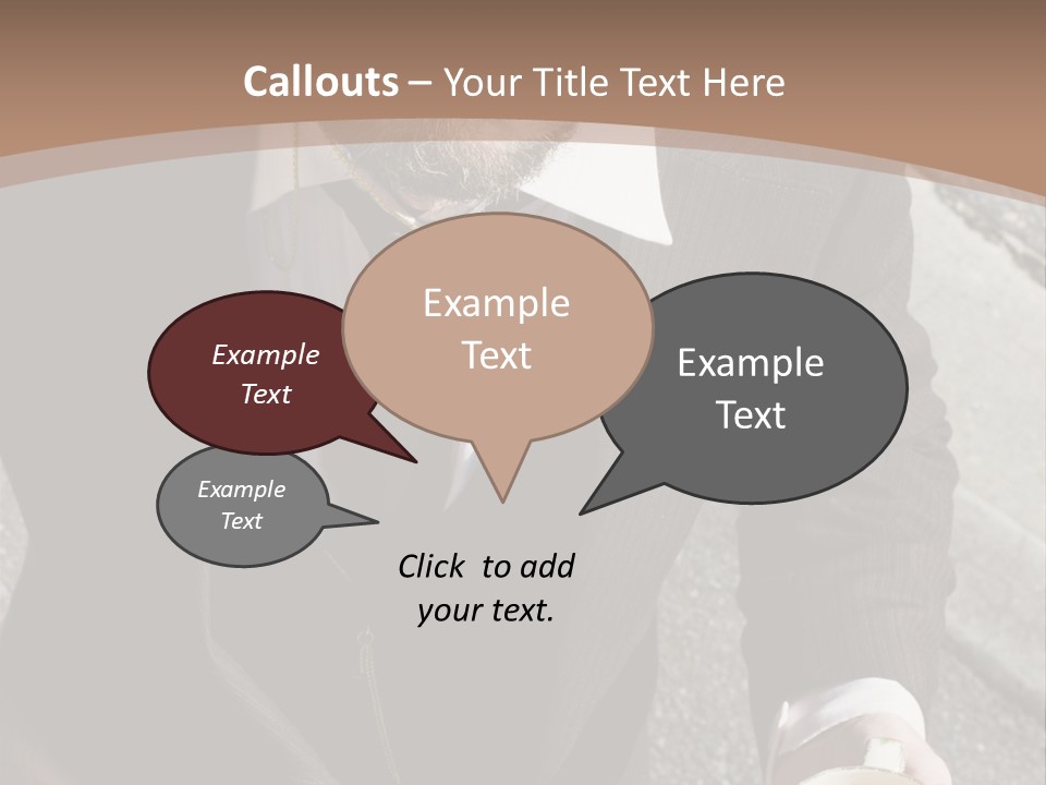 Irritate Floats Suit PowerPoint Template