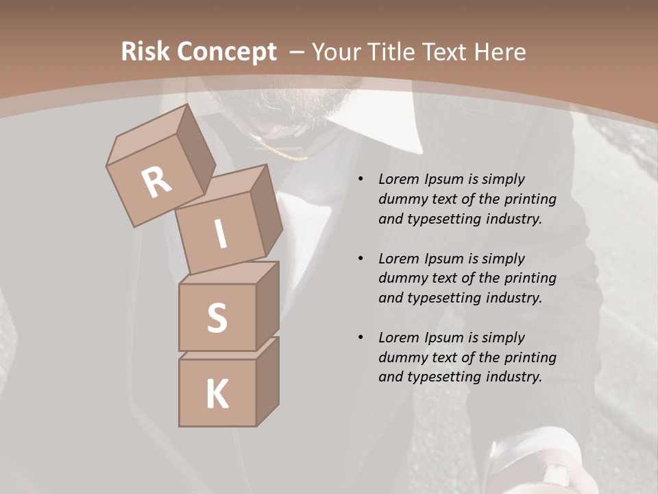 Irritate Floats Suit PowerPoint Template