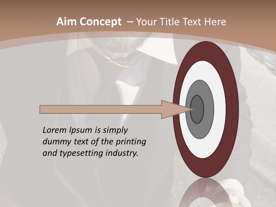 Irritate Floats Suit PowerPoint Template