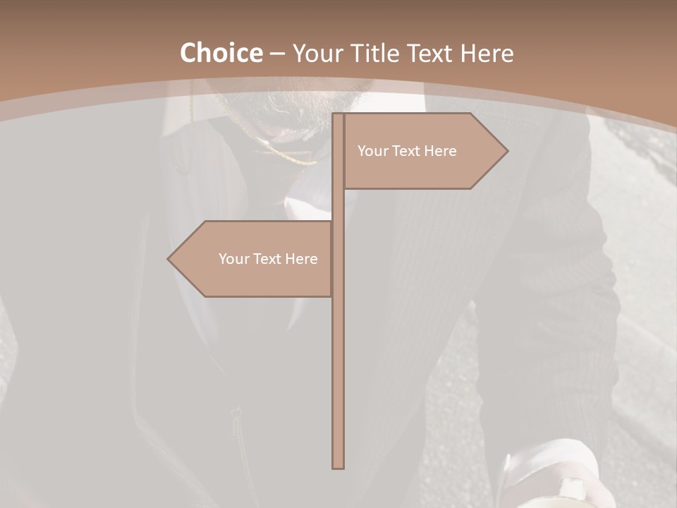 Irritate Floats Suit PowerPoint Template