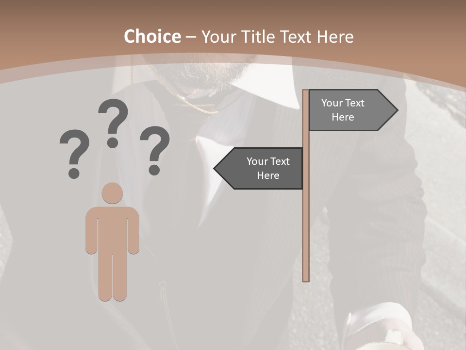 Irritate Floats Suit PowerPoint Template