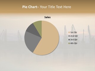 Crane Trans Transshipment PowerPoint Template