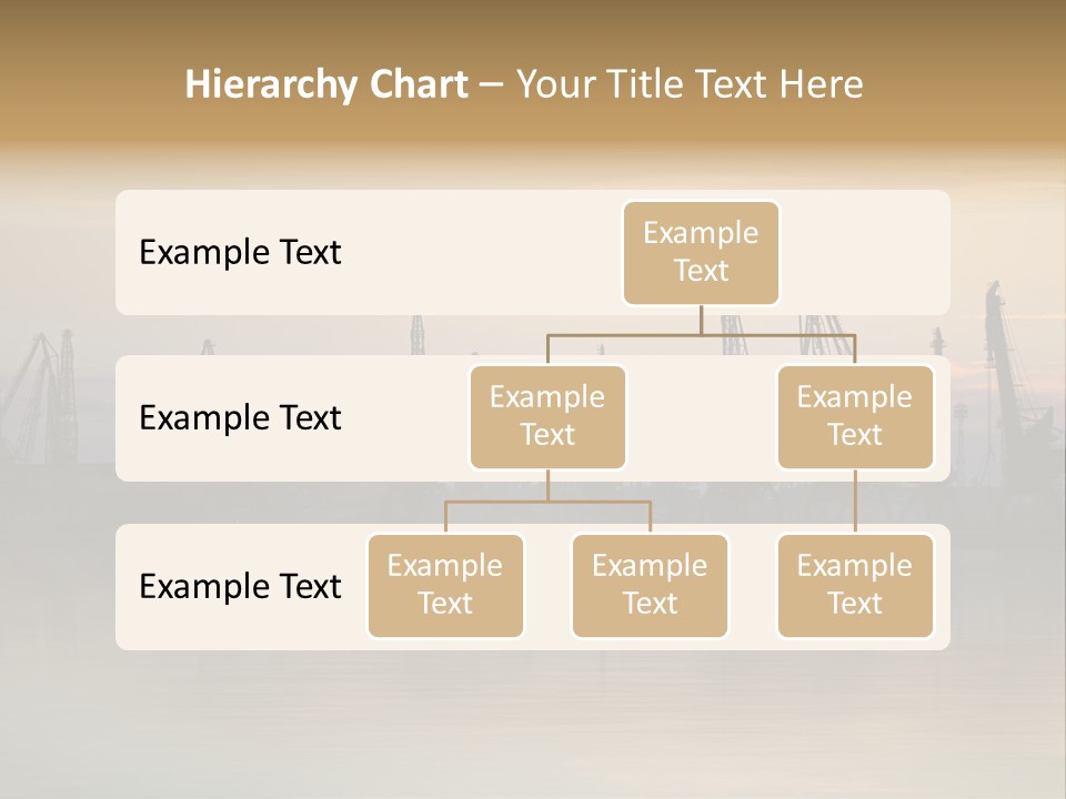 Crane Trans Transshipment PowerPoint Template